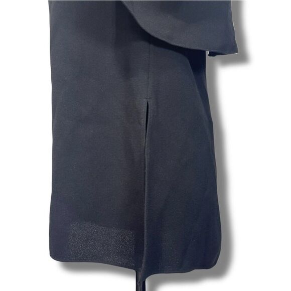 Tibi Black Draped Top Off The Shoulder Open Shoulder Women’s XS - Picture 7 of 13